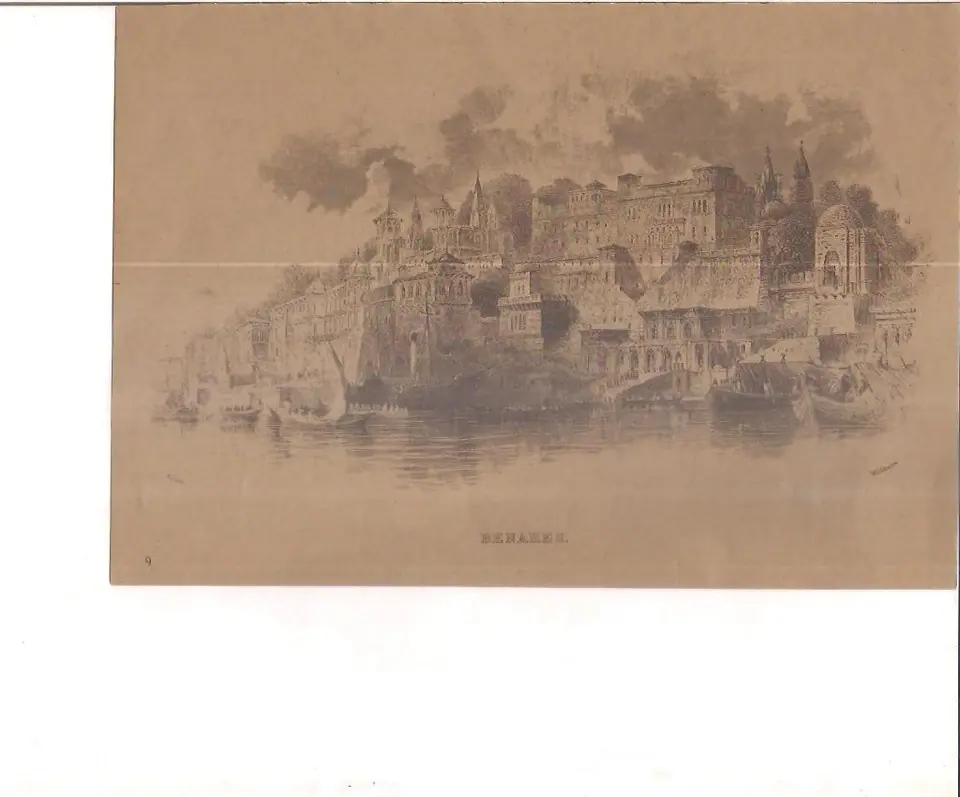 Thumbnail: INDIA - OLD - PRINTS - 12 IN 1 LOT - SIZE 9 '' X 6.1/4 ''