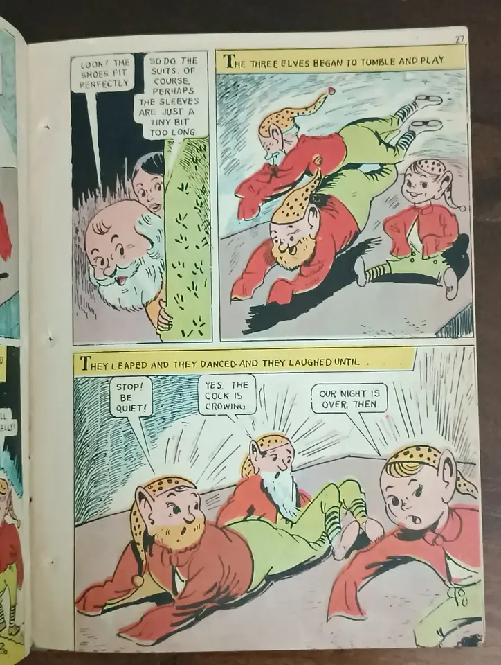 Thumbnail: INDIA PRINT COMICS CLASSICS ILLUSTRATED JUNIOR NO. 3 THE ELVES AND THE SHOEMAKER