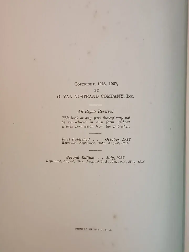 Thumbnail: VIBRATION PROBLEMS IN ENGINEERING BY S. TIMOSHENKO SECOND ED 1946 HB ENGLISH