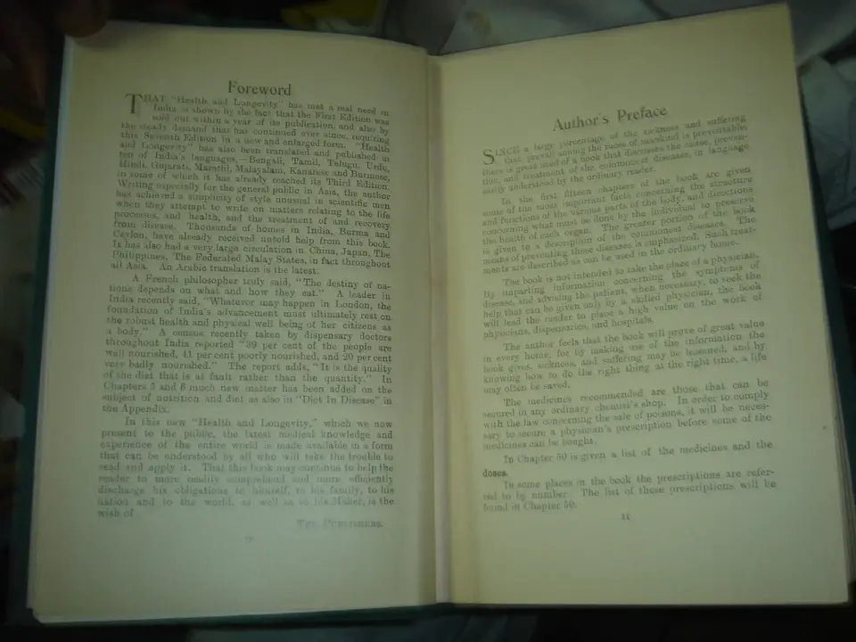 Thumbnail: HEALTH AND LONGEVITY BY A. C. SELMON 1934 - ILLUSTRATED - PAGES 348 - HC