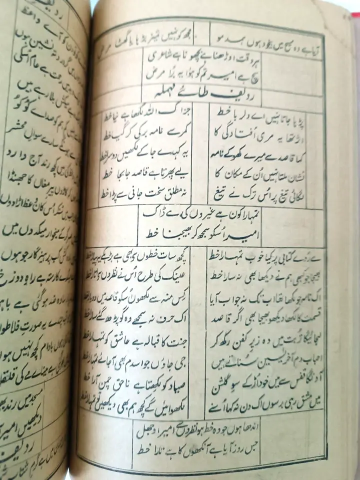 Thumbnail: INDIA VINTAGE PRINTED BOOK IN URDU PAGES 374
