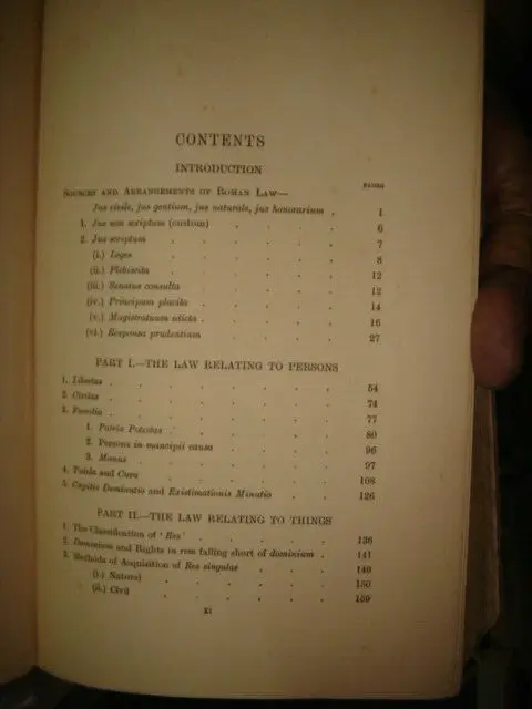 Thumbnail: INDIA RARE - ROMAN PRIVATE LAW FOUNDED ON THE ' INSTITUTES ' ... BY R. W. LEAGE