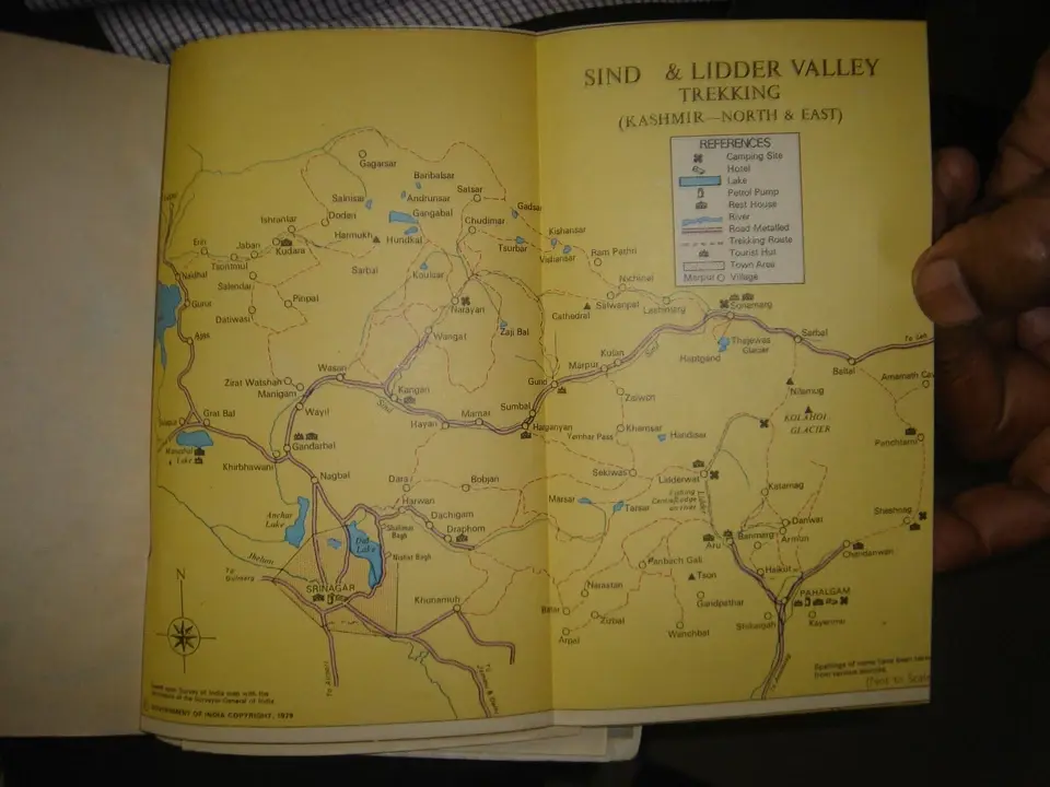 Thumbnail: INDIA RARE - J  & K TOURISM DIRECTORY WITH MAPS PAGES 148
