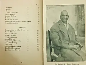 Thumbnail: INDIA PRINT RARE SCIENCE OF PRANAYAMA BY SRI SWAMI SIVANANDA 1967 ILLUSTRATED