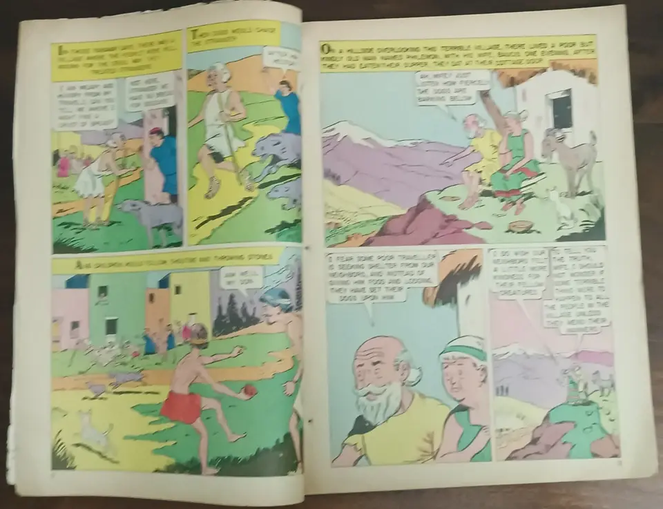 Thumbnail: INDIA PRINT COMICS CLASSICS ILLUSTRATED JUNIOR NO. 1 THE MAGIC PITCHER