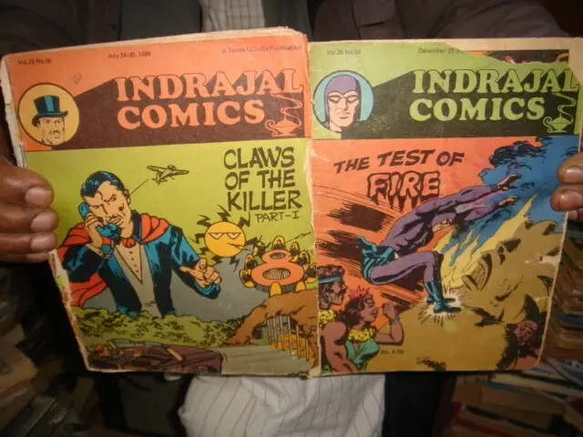 Thumbnail: INDIA RARE - INDRAJAL COMICS IN ENGLISH  VOL 22  TO VOL 27  - 14 IN 1 LOT