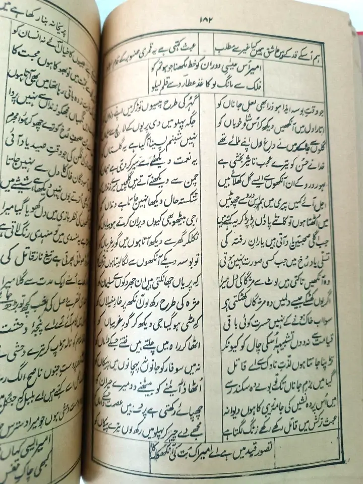 Thumbnail: INDIA VINTAGE PRINTED BOOK IN URDU PAGES 374