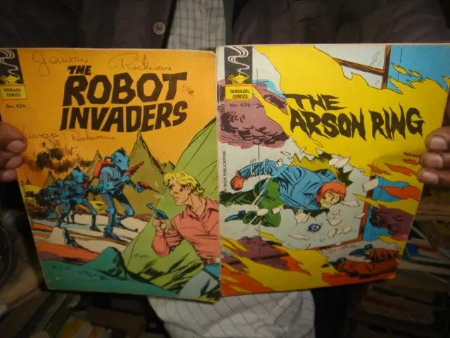 Thumbnail: INDIA RARE - INDRAJAL COMICS IN ENGLISH NO. 400  TO 443  - 33 IN 1 LOT