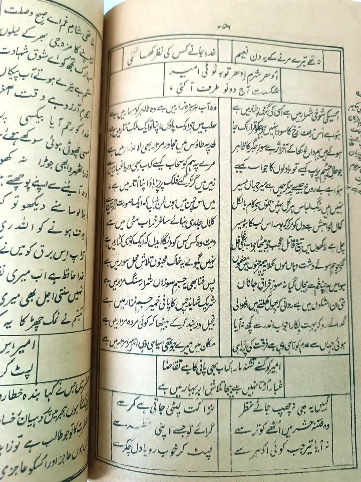 Thumbnail: INDIA VINTAGE PRINTED BOOK IN URDU PAGES 374