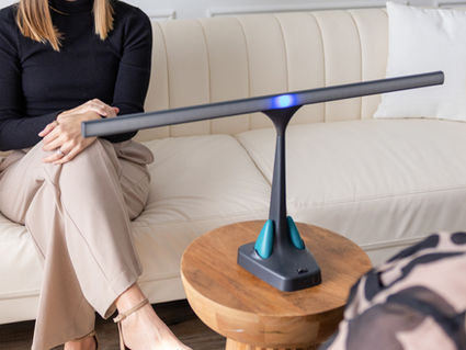EMDR light bar and EMDR buzzers for dissociation