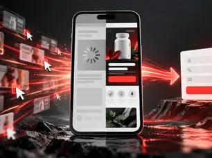 Медленная загрузка лендинга на смартфоне и путь от рекламного клика к заявке