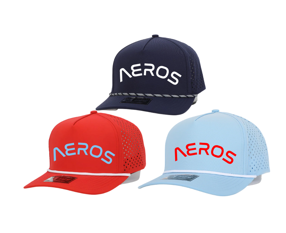 100% Waterproof 3D embroidery Snapback rope hat