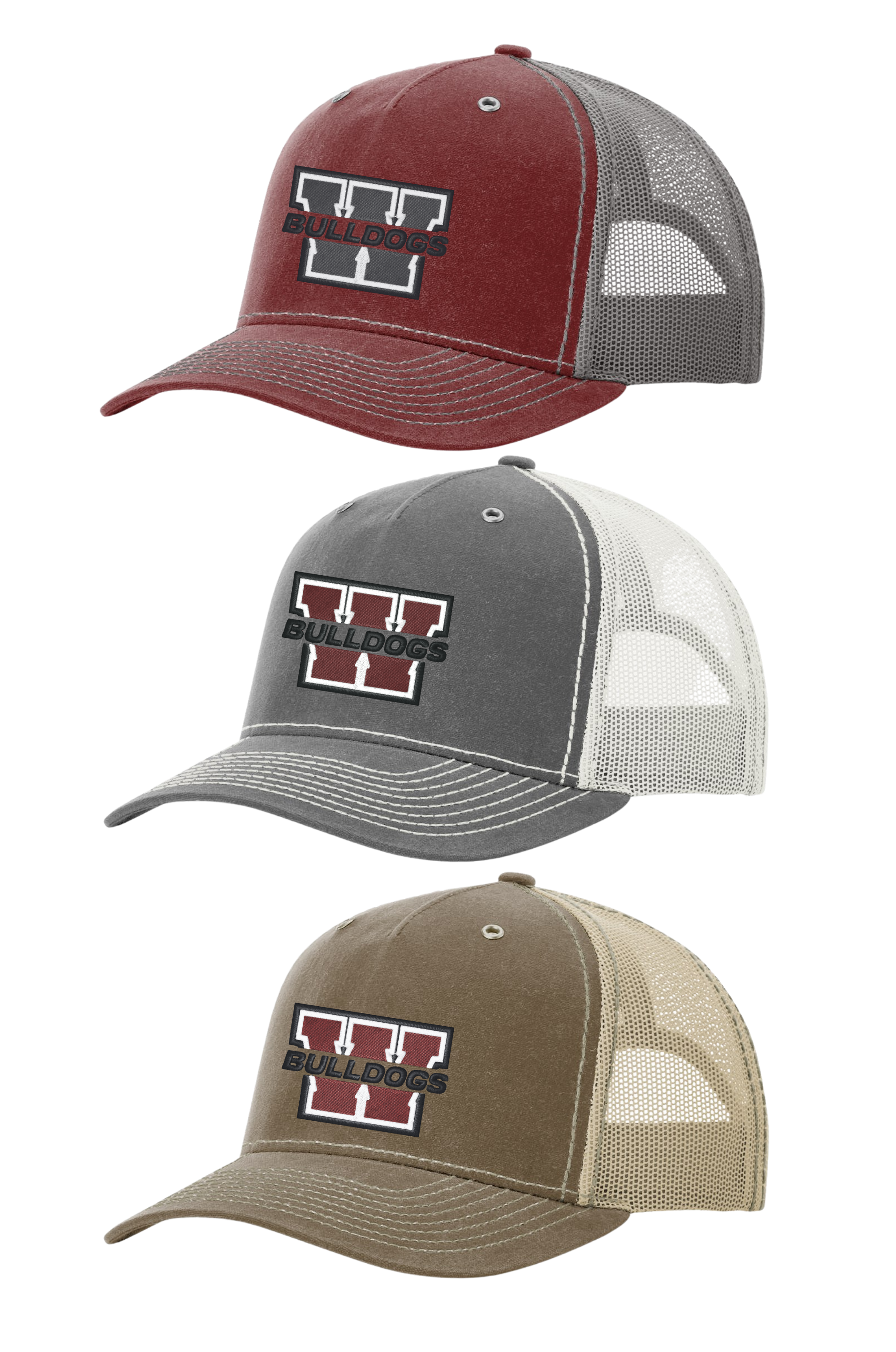 Richardson 112 Wax Coated Hawthorne Waller Bulldogs