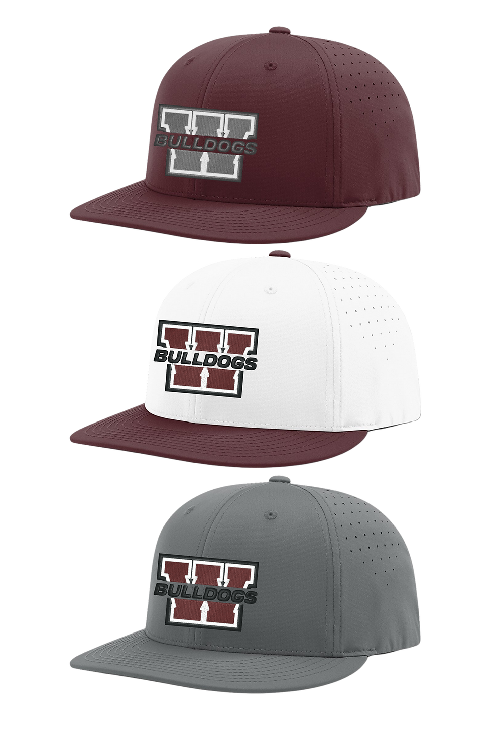 Thumbnail: Fitted Richardson PTS30 Waller Bulldogs Ball Cap