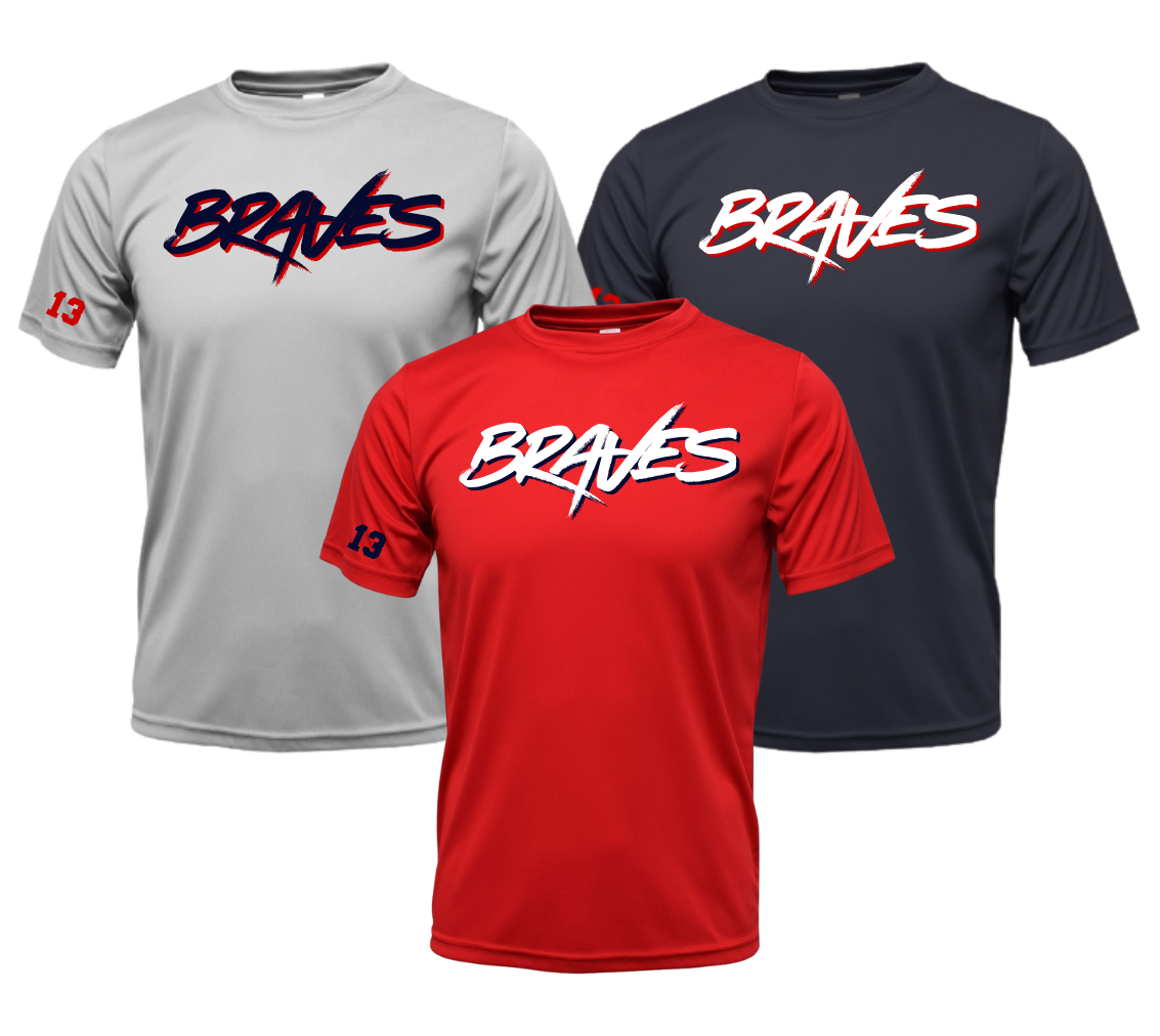 Braves - Drifit - Youth and Adult