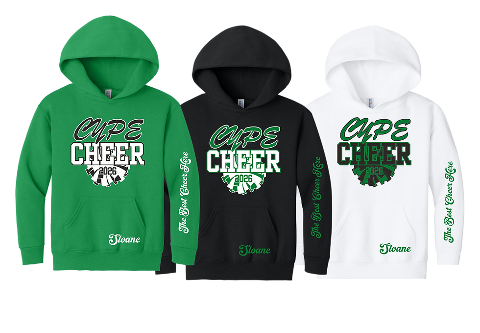 Thumbnail: CYPE Cheer - Hoodie - The Best Play Here