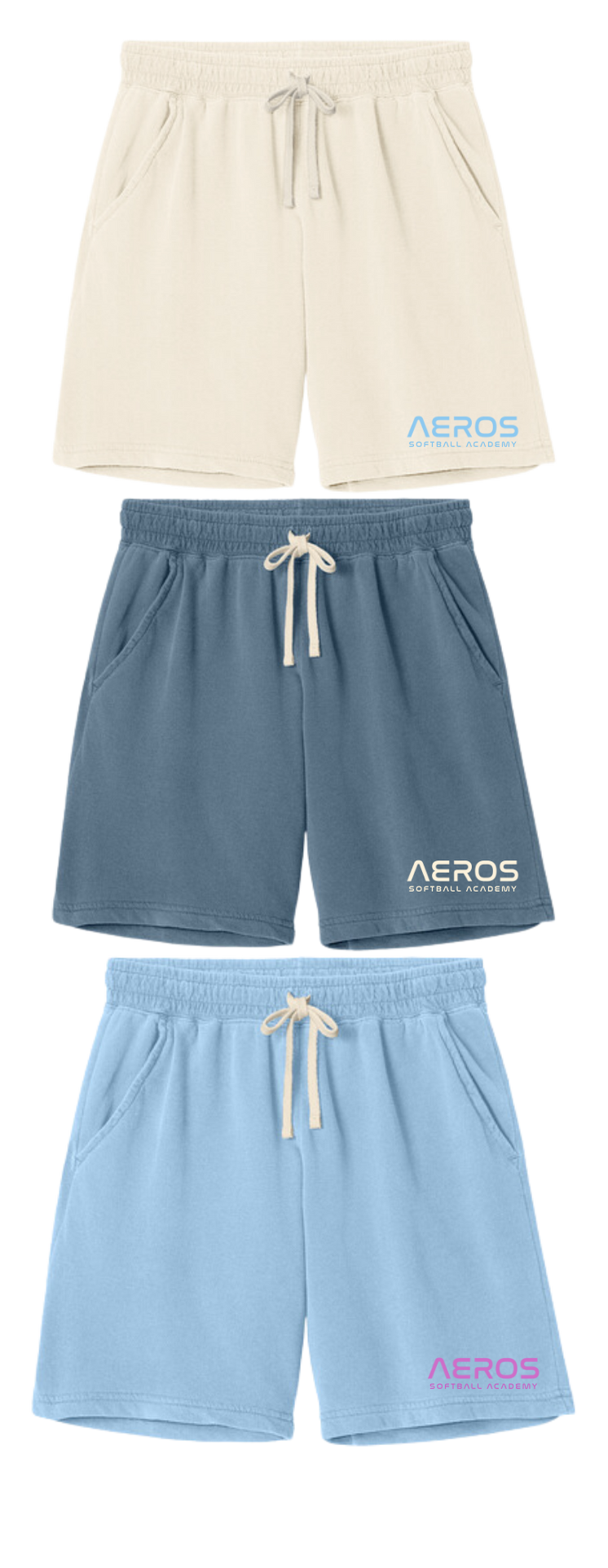 Softball Comfort Colors sweatpant shorts