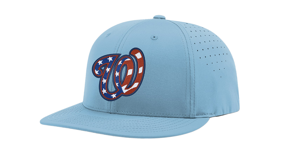 Thumbnail: Nationals Richardson PTS30 Fitted Baseball Cap