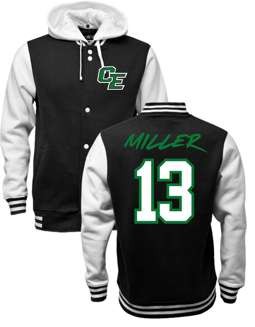 Thumbnail: CYPE Varisty Jacket - Sweatshirt Material - Youth / Adult / Womens