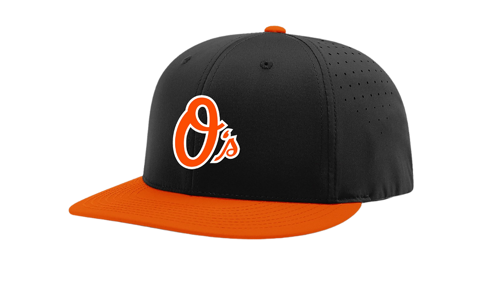 Thumbnail: Orioles Richardson PTS30 Fitted Baseball Cap 3D Embroidery