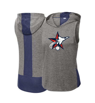 Aeros Mom Hoodie Tank - Aero Logo