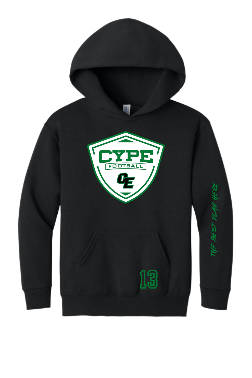 CYPE Shield - Hoodie - The Best Play Here