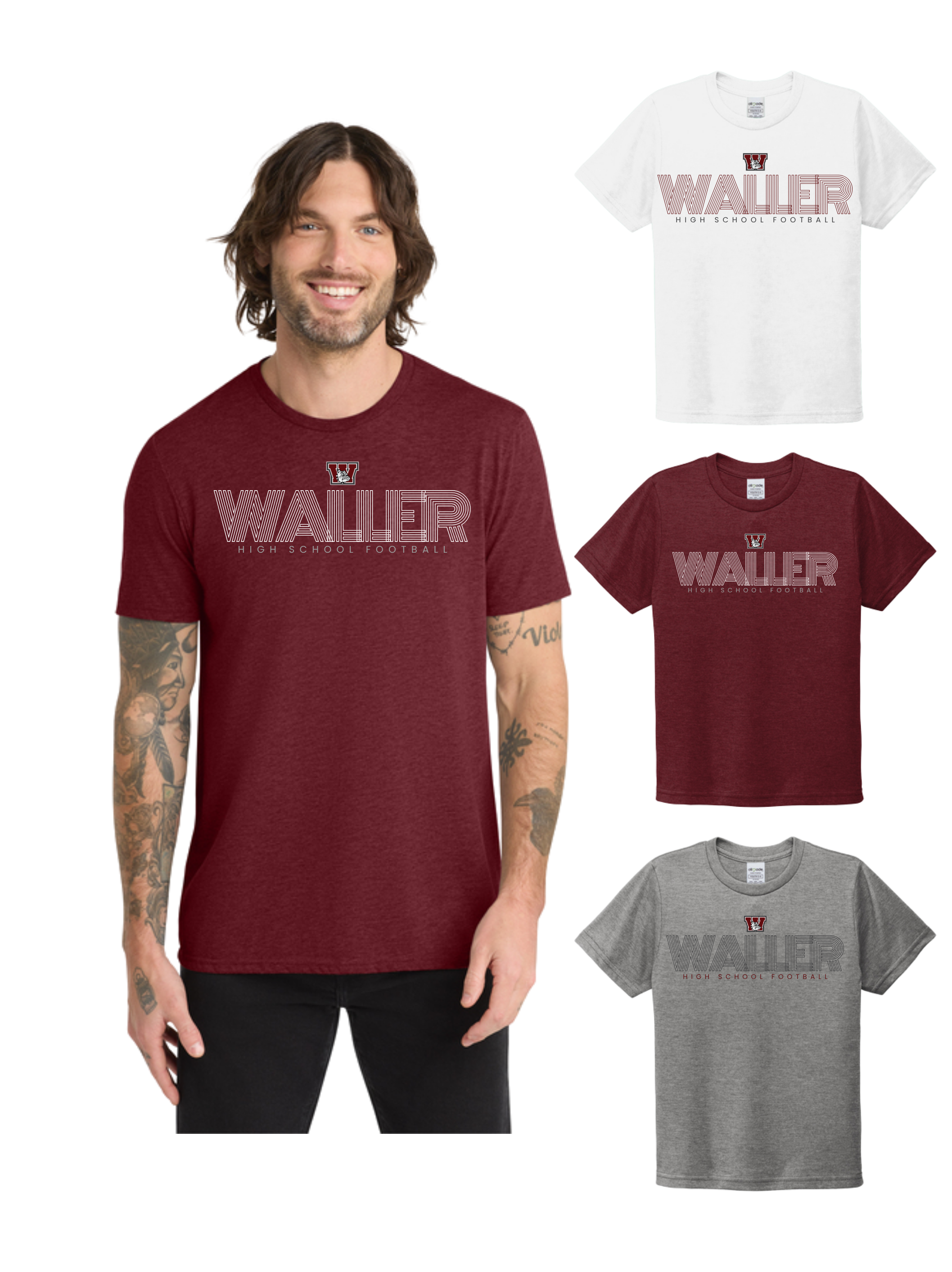 Triblend Modern Waller Tee - Crazy Soft