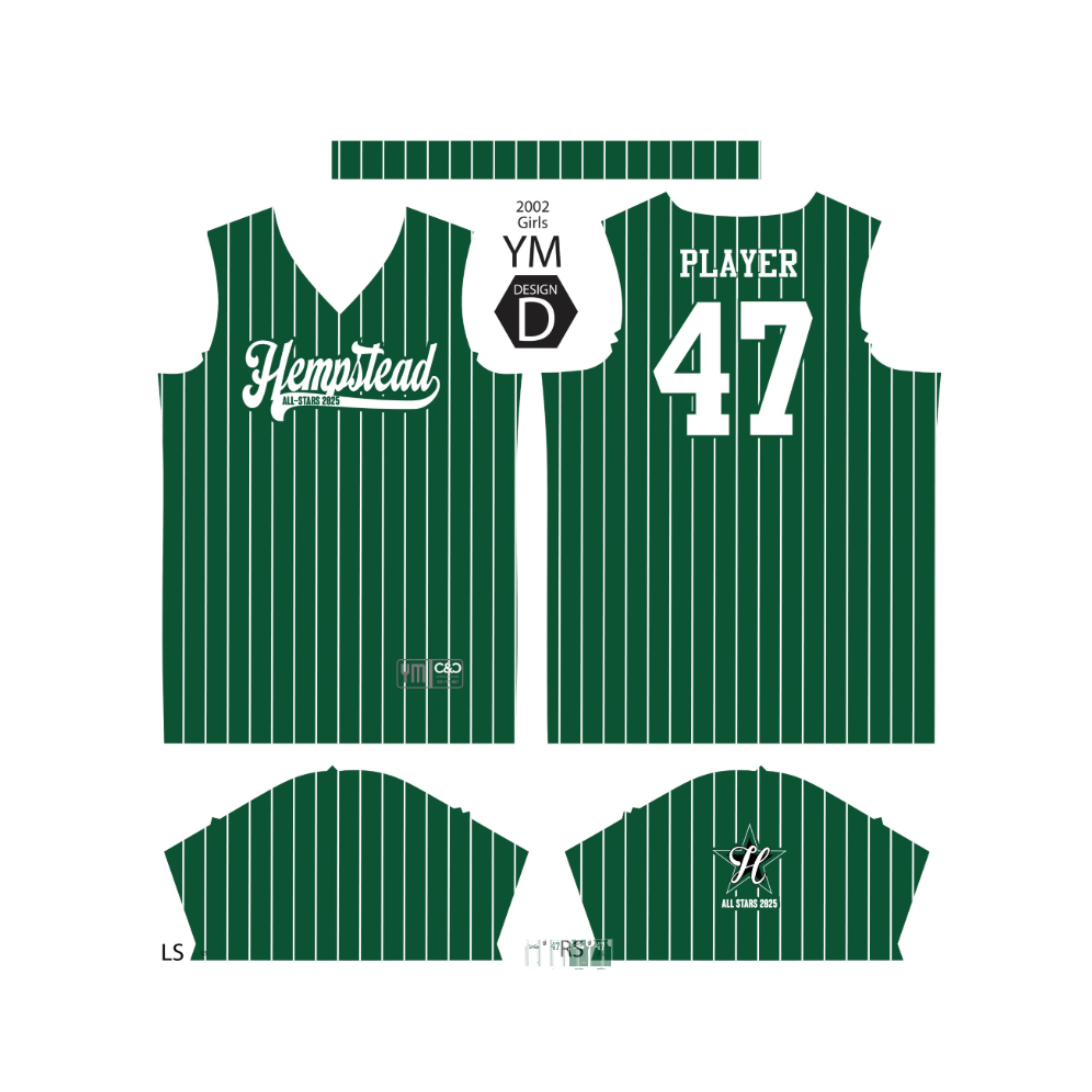 Hempstead LL All-Stars Replica Jersey - Softball