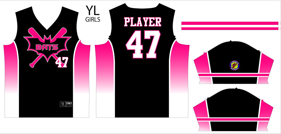 Thumbnail: Fairfield Softball 6U Fan Jerseys!