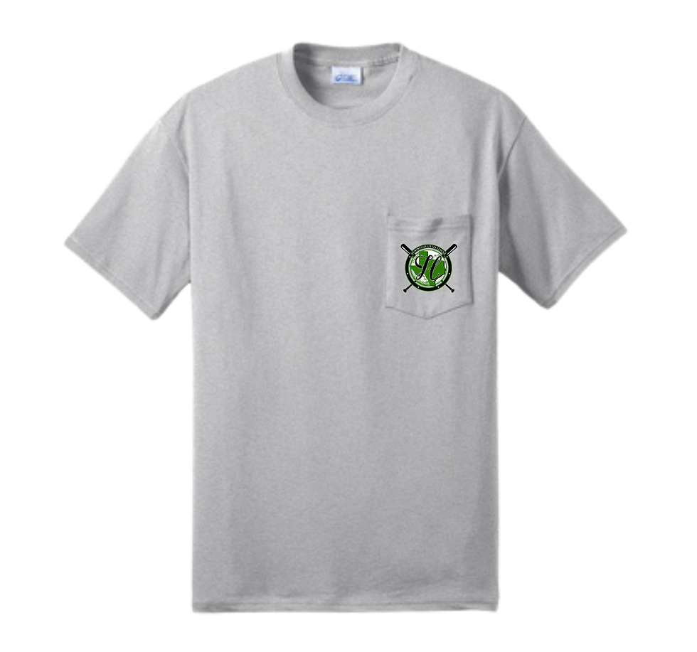 Thumbnail: Hempstead LL - Pocket Tee HLL Logo - Cotton Blend