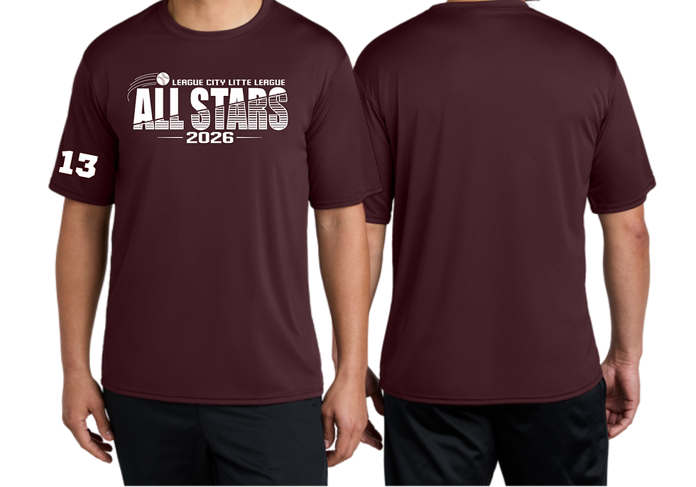 Thumbnail: LCLL All Stars Personalized Drifit - No Roster