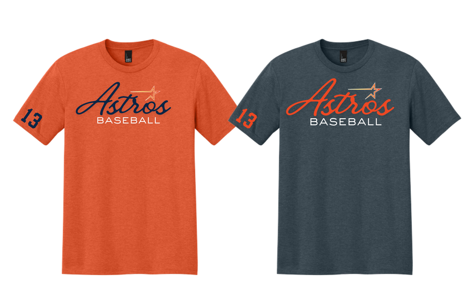Astros Baseball  - Cotton Blend - Youth and Adult