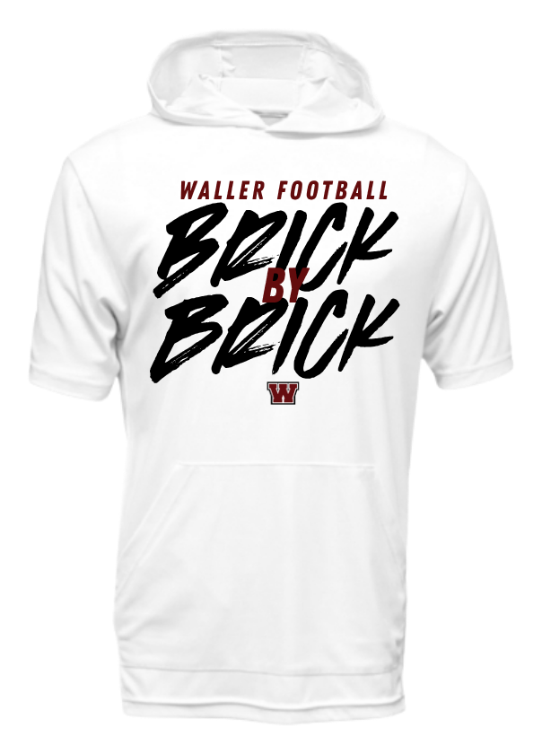 Thumbnail: Hooded Drifit Tee - Brick by Brick