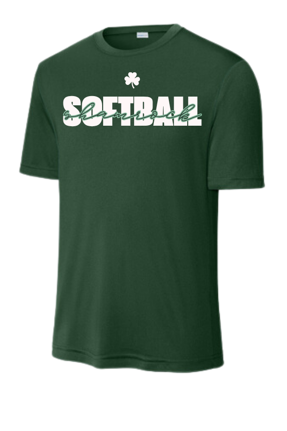 Shamrock Softball Drifit T-Shirt