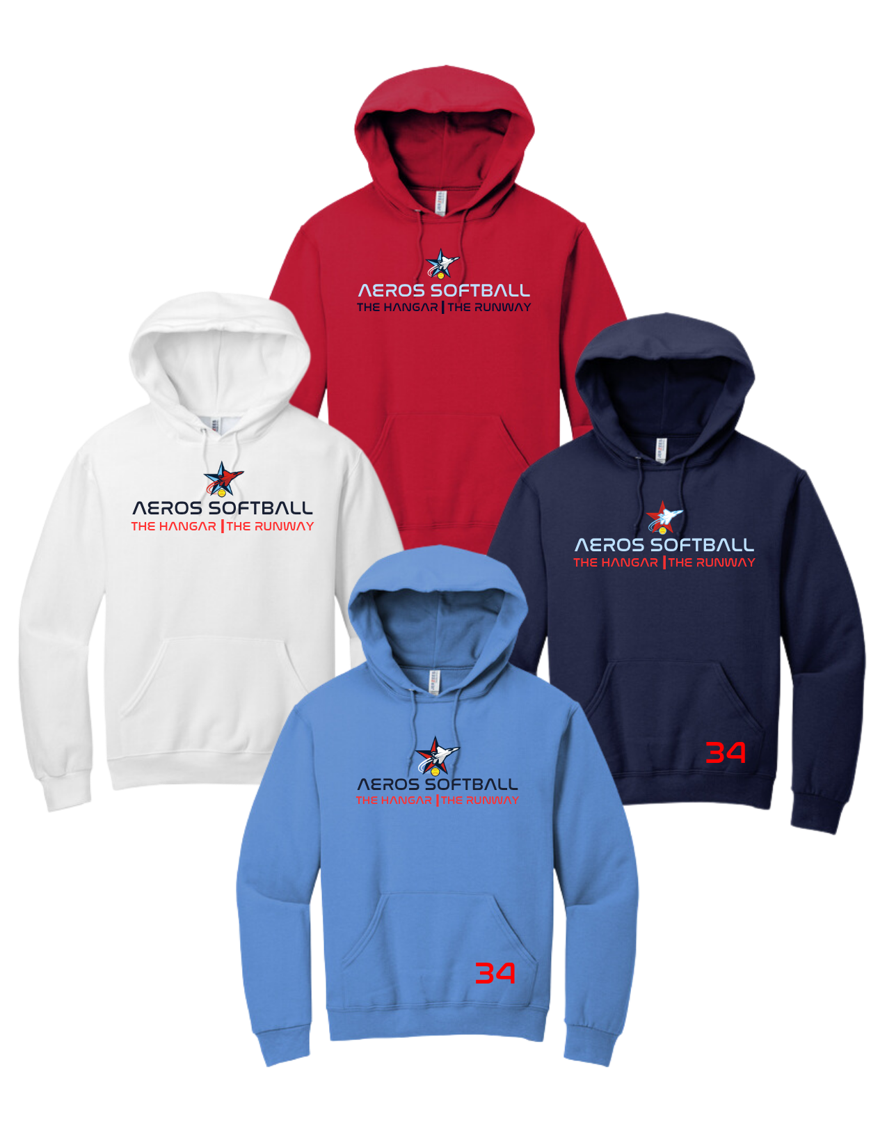 Aeros Softball Hoodie