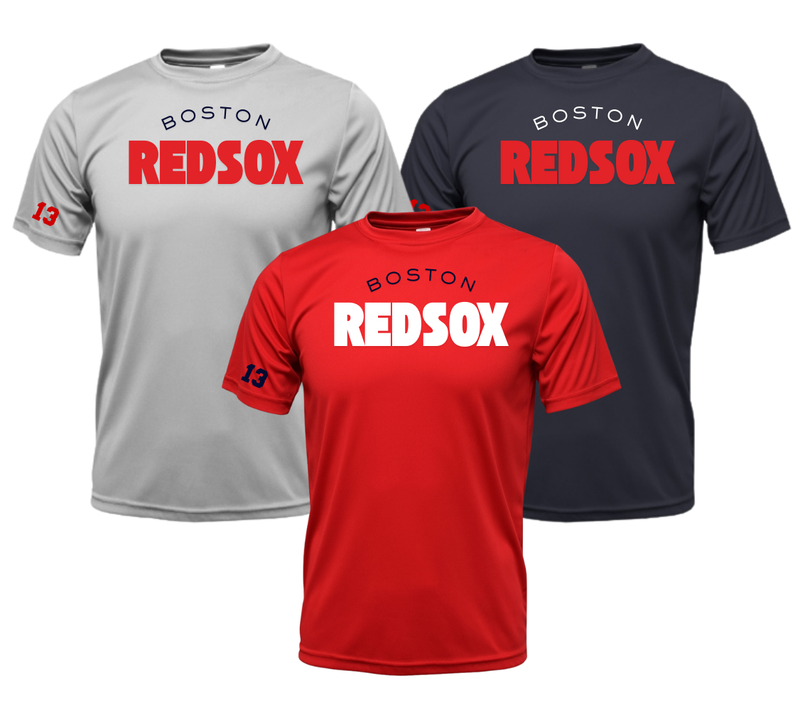 Boston Red Sox Baseball - Drifit - Youth and Adult