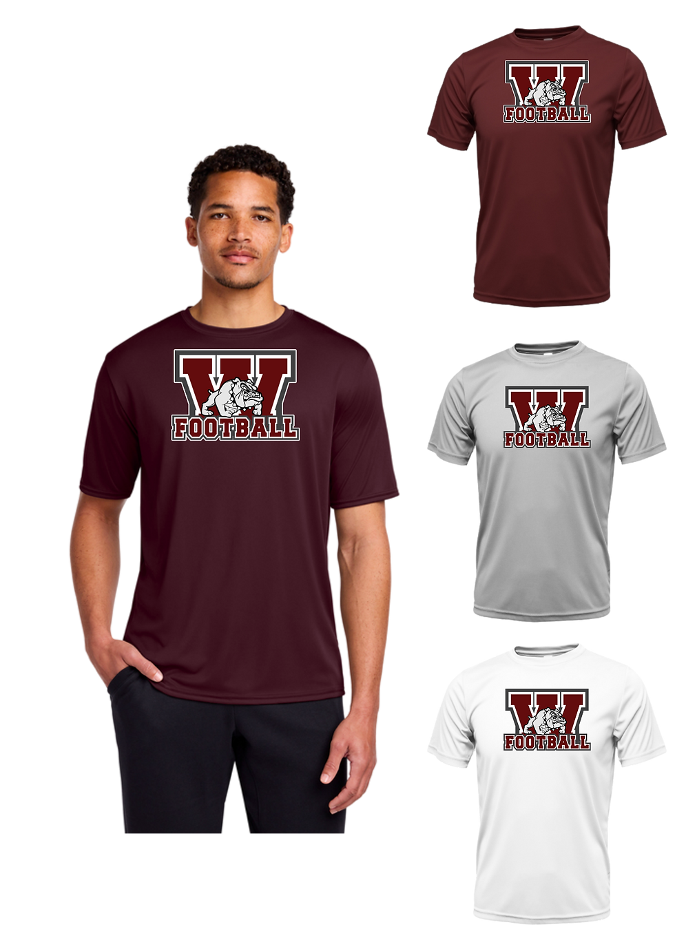 Thumbnail: Drifit  Tee - Unisex - Waller Football Logo