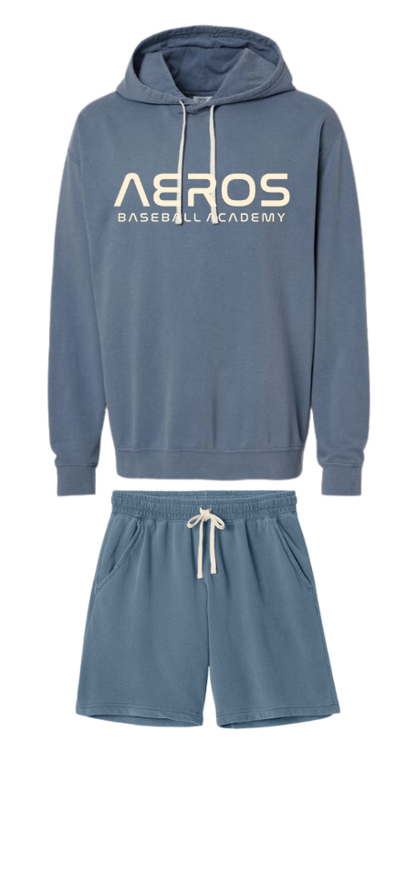 Comfort Colors Hoodie/shorts set