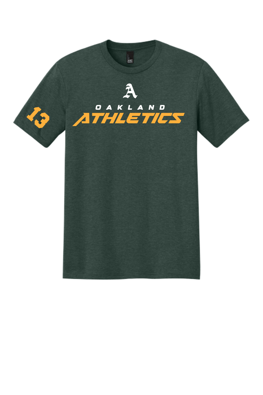 Thumbnail: A's - Cotton Blend - Youth and Adult