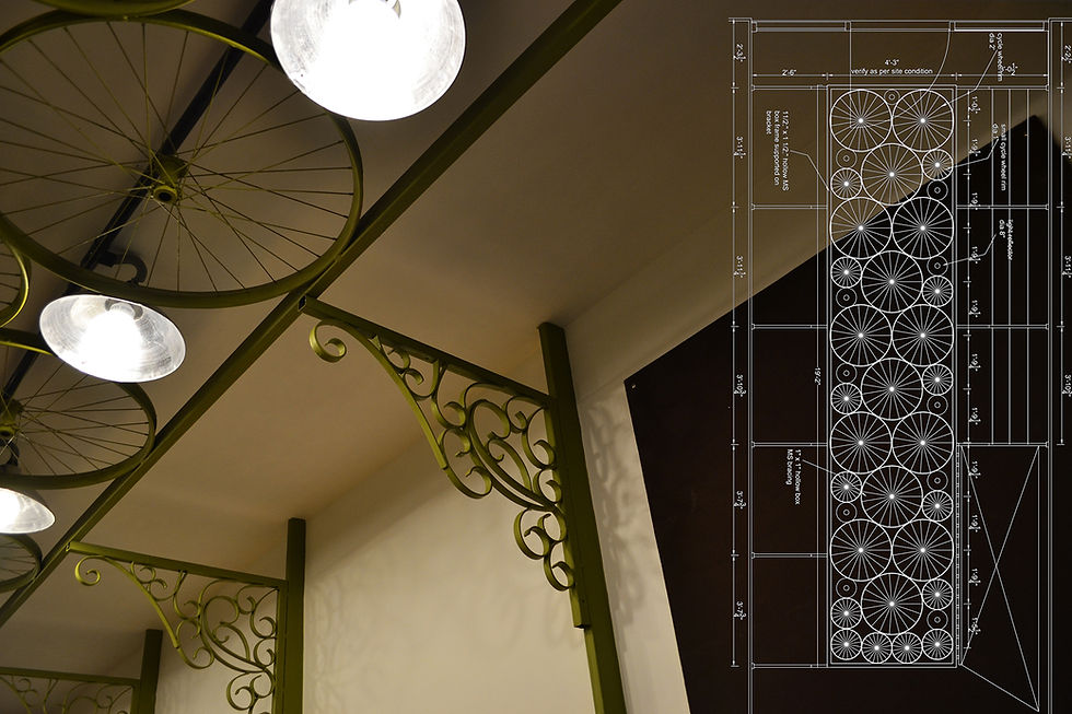 inverted ceiling plan juxtaposed
