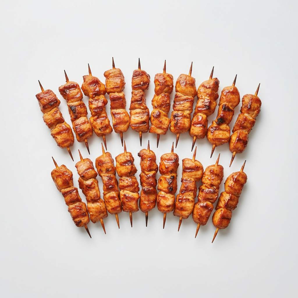 Spicy Chicken Skewers