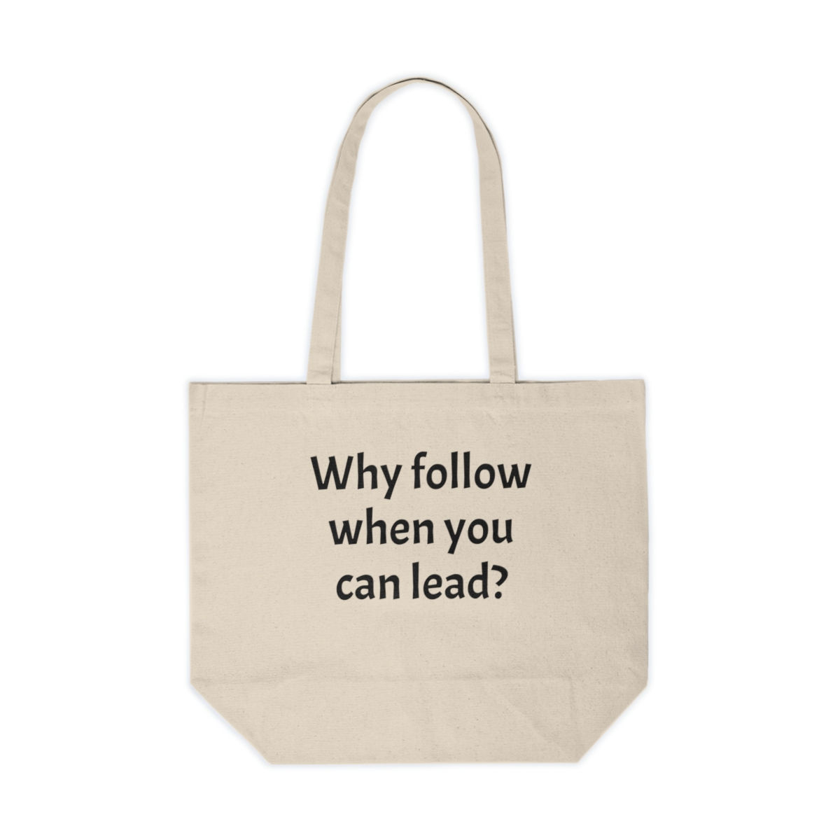 Lead : Canvas Shopping Tote