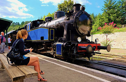 Anduze train des Cevennes thierry llansa