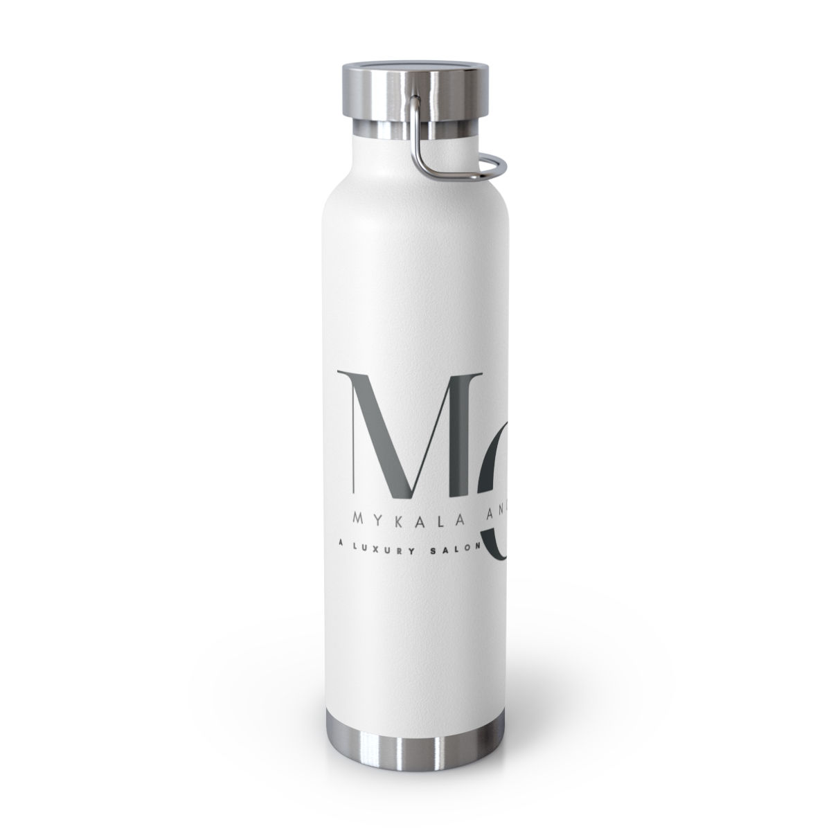 Mykala and Co Copper Vacuum Insulated Bottle, 22oz