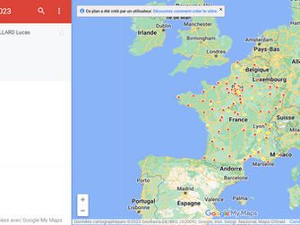 2 Cartes interactives des émeutes en France depuis fin juin 2023
