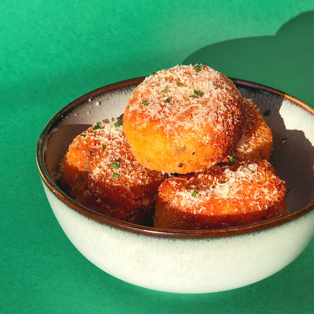 CRICKET, MUSHROOM & TRUFFLE ARANCINI