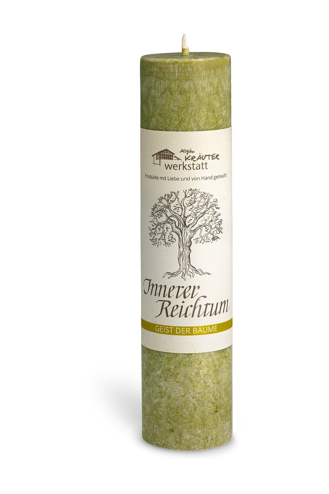 Innerer Reichtum - Allgäuer Heilkräuterkerze