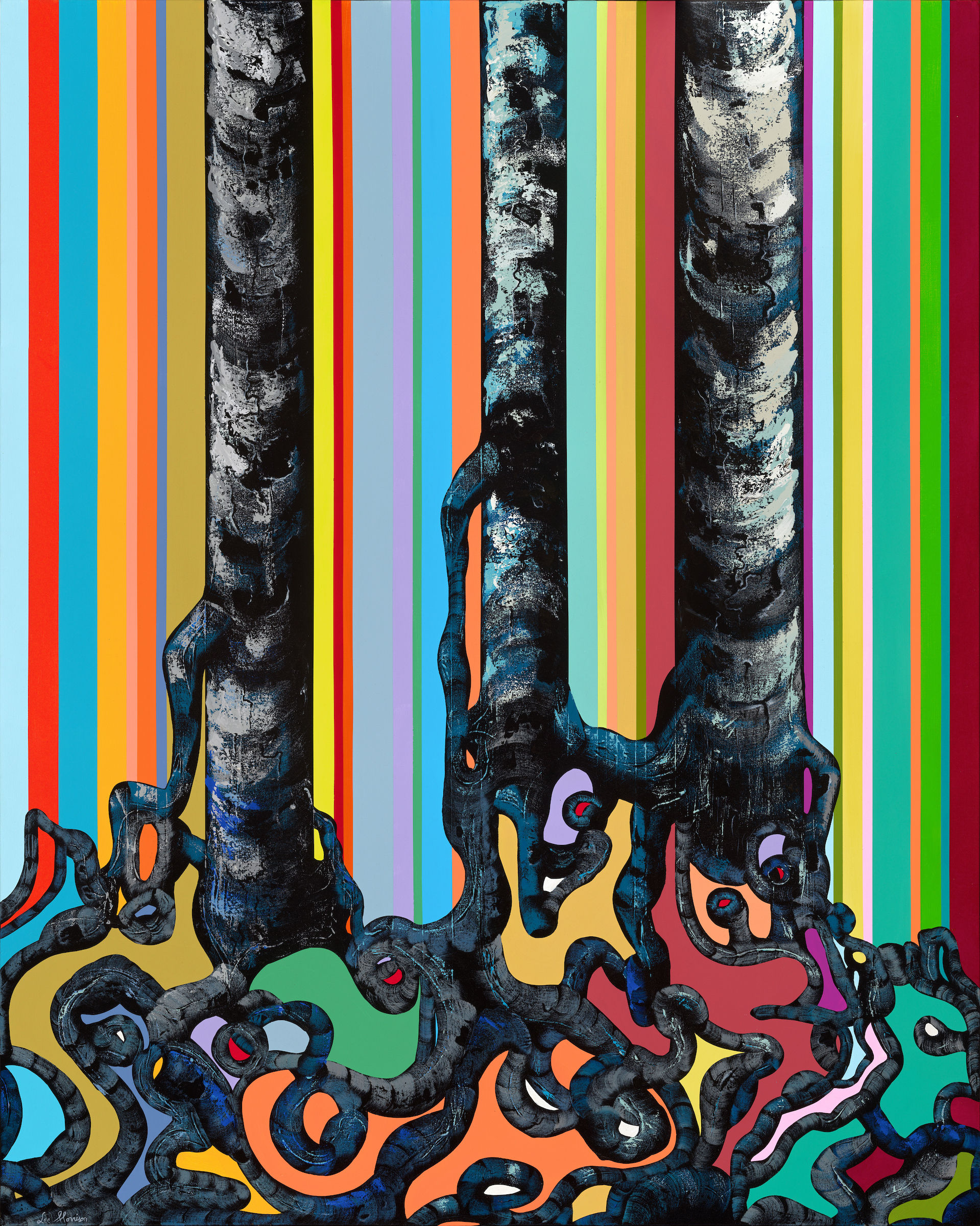 Vintage Heart of Bronze 60x48x1.5in