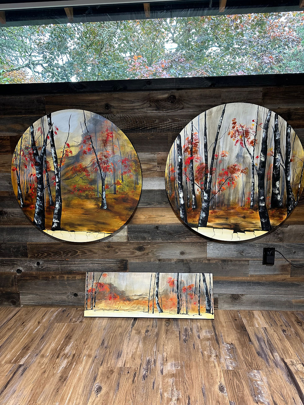 Thumbnail: Available. Crisp Days of Fall. 36 inch diameter