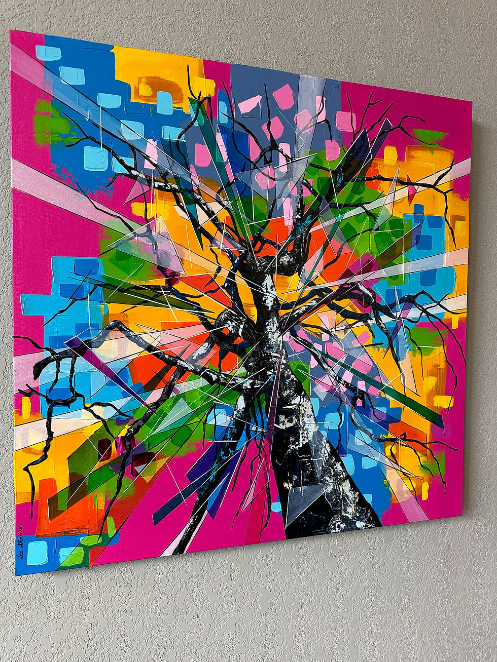 Thumbnail: Available. For The Love Of Bubblegum 36x36x1.5in